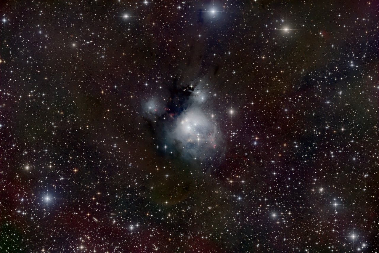 NGC 7129 Reflexionsnebel im Sternbild Kepheus